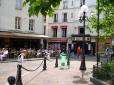  La place de la Contrescarpe (en haut de la rue Mouffetard, dans le 5e)